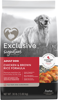 Exclusive Adult Dog Food Package